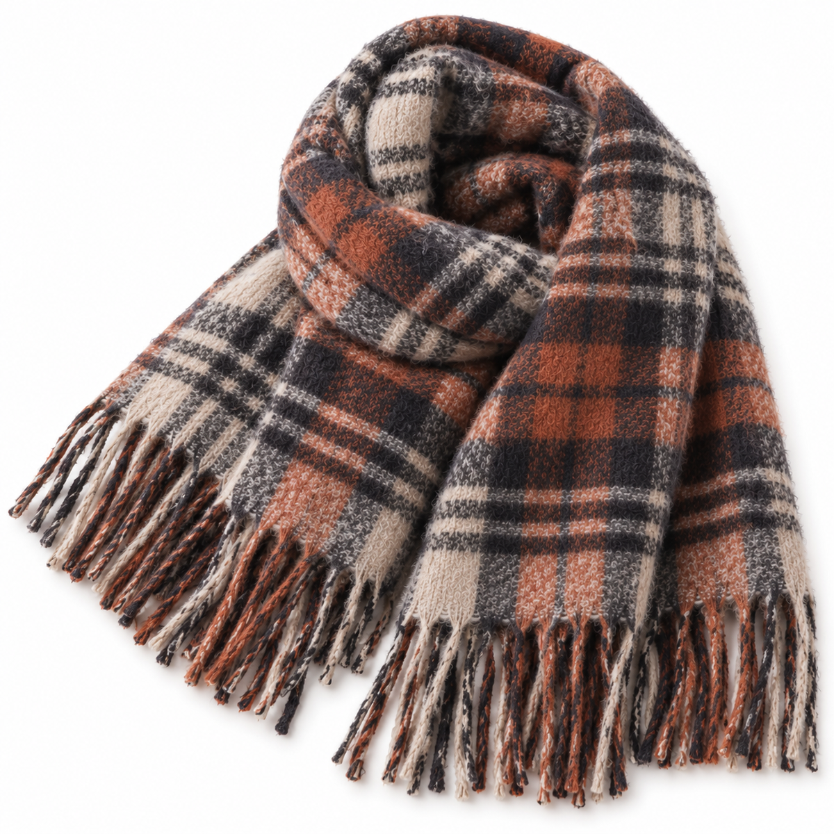 Cinnamon scarf
